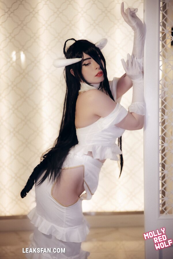 MollyRedWolf Albedo cosplay - 24