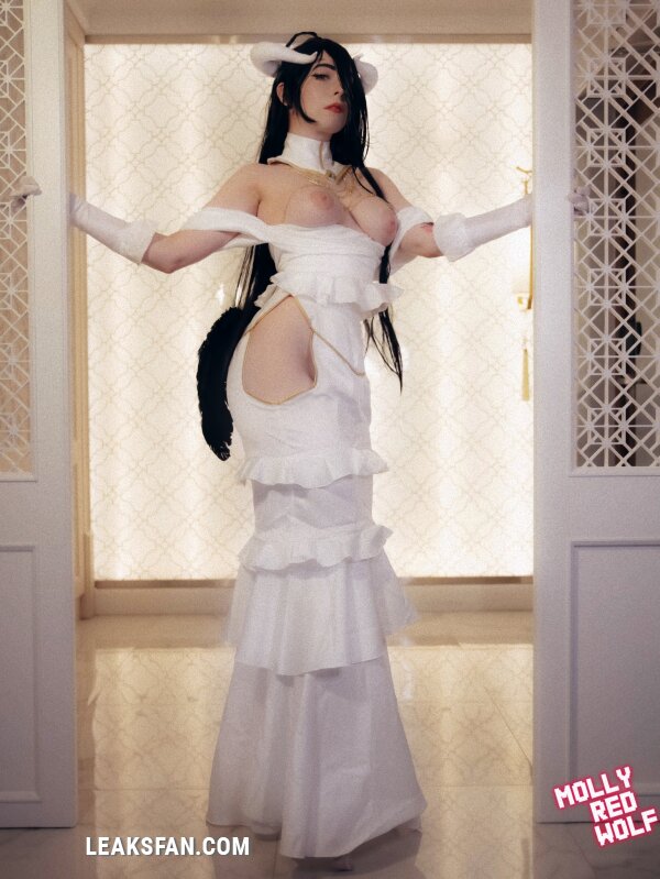 MollyRedWolf Albedo cosplay - 36