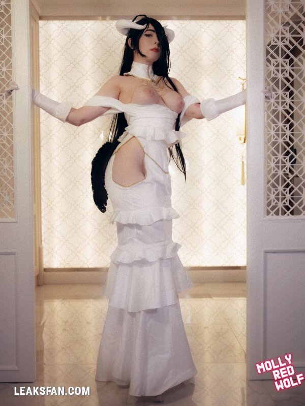 MollyRedWolf Albedo cosplay - 4