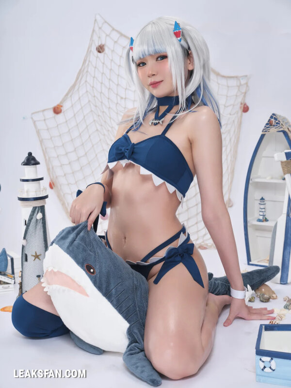 ZinieQ - Gawr Gura Swimsuit - 7