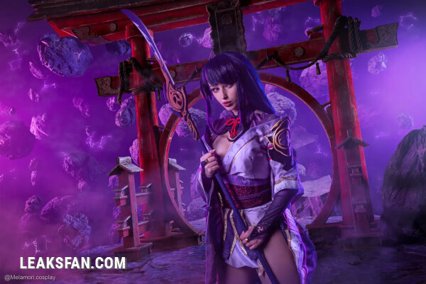 Lady Melamori - Raiden Shogun Lingerie (Full Set) - 1